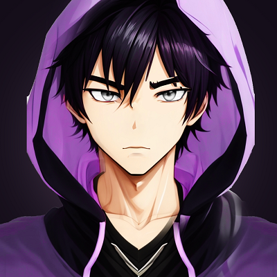 Purple Hoodie pfp1